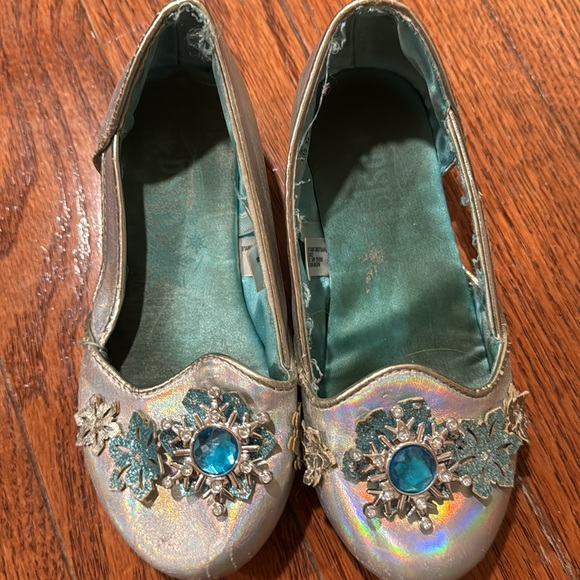 Disney Elsa high heels girls size 9/10 - Picture 2 of 10